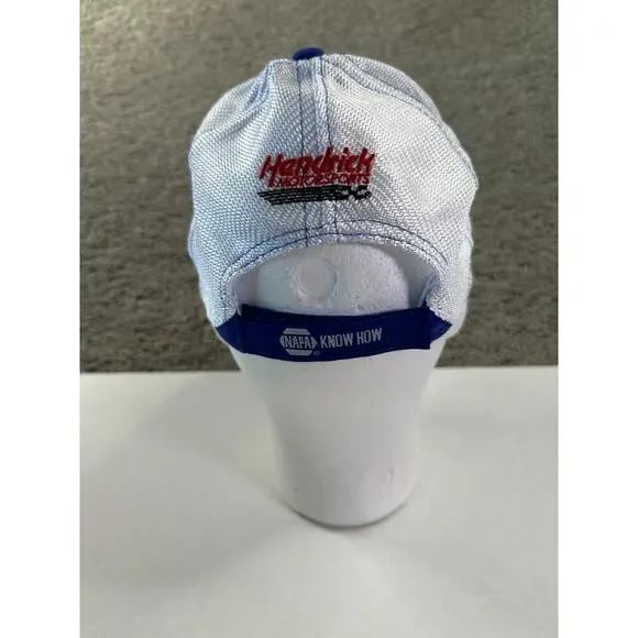 Napa Racing Hat Mens One Size Blue White Strap Back Cap Napa Know How #9 - Picture 6 of 10